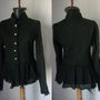 FRENCH SACOU CU PEPLUM DESTROYED