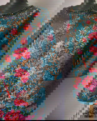 ROCHIE FLORAL ACCESORIZATA