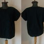 BLUZA NEAGRA BUMBAC BRODERIE SPARTA