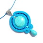 Pandantiv soutache turcuaz