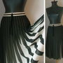 FUSTA STRIPE ALB NEGRU
