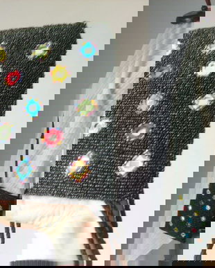 GEANTA HANDMADE BATUTA  IN MARGELE