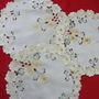 Set 3 mileuri cu broderie