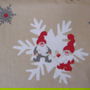 Set  draperii cu pitici-Craciun