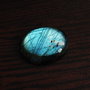 Cabochon Labradorit - Stralucire electrica  - Albastru-verzui