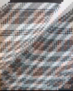 fusta din stofa caro