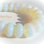 Rondele mari din opalit aprox 8.5-9x14 mm