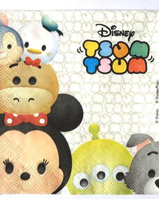 LSE53 - servetel decorativ "Tsum-Tsum"