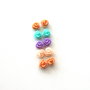 Cabochon rasina 7.5 mm - set 5 perechi
