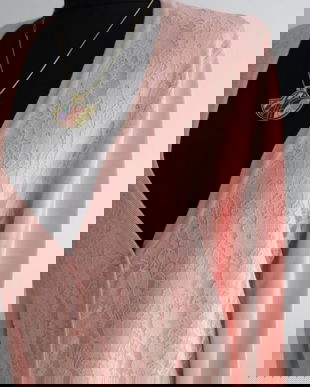 CARDIGAN NOU , DANTELAT ,    MARIMEA  XL