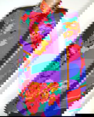 BLUZA FLORAL MULTCOLOR