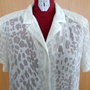 bluza alba dantela