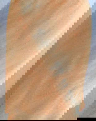 fusta din voal orange