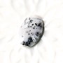 Cabochon  opal dendritic - oval