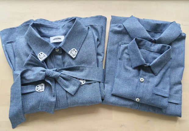 Dezgheț, dezgheț, dezgheț îngheț Amestecat Brutal Camasi Baieti si Rochie Mama bumbac jeans | Breslo Dezgheț, dezgheț, dezgheț îngheț Amestecat Brutal Camasi Baieti si Rochie Mama bumbac jeans | Breslo