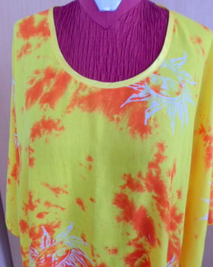 bluza-poncho de vara