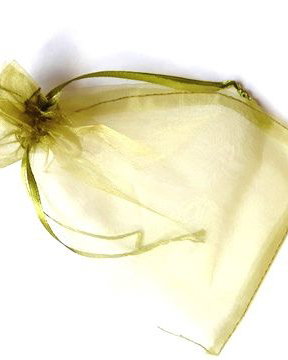 LAE45 - saculet organza crem
