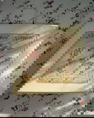 OFERTA - Cutie noua, din lemn, cu cusaturi manuale si oglinda in interior