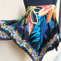 Bluza sexy din esarfa matase