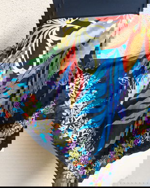 Bluza sexy din esarfa matase