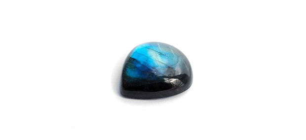 Cabochon Labradorit bicolor - Lacrima