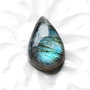 Cabochon Labradorit  lacrima spectrolit-albastrui