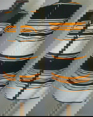 ROCHIE 60S JERSE GROS STRIPE