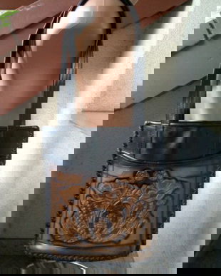 GEANTA VINTAGE PIELE MODEL 3D