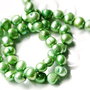 Sirag perle  [ Verde ] - 35 cm