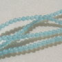 Agate bleu ciel de aprox 4.5 mm - sir aprox 18.5 cm