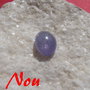 Cabochon oval din tanzanit aprox 5x9x11.5 mm