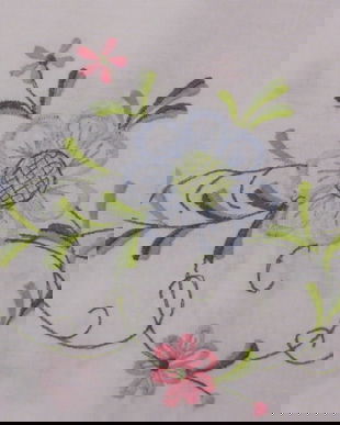 Metraj draperie brodata