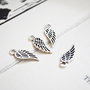 Charm zamak aripa decupata 17x5mm SALAK 440