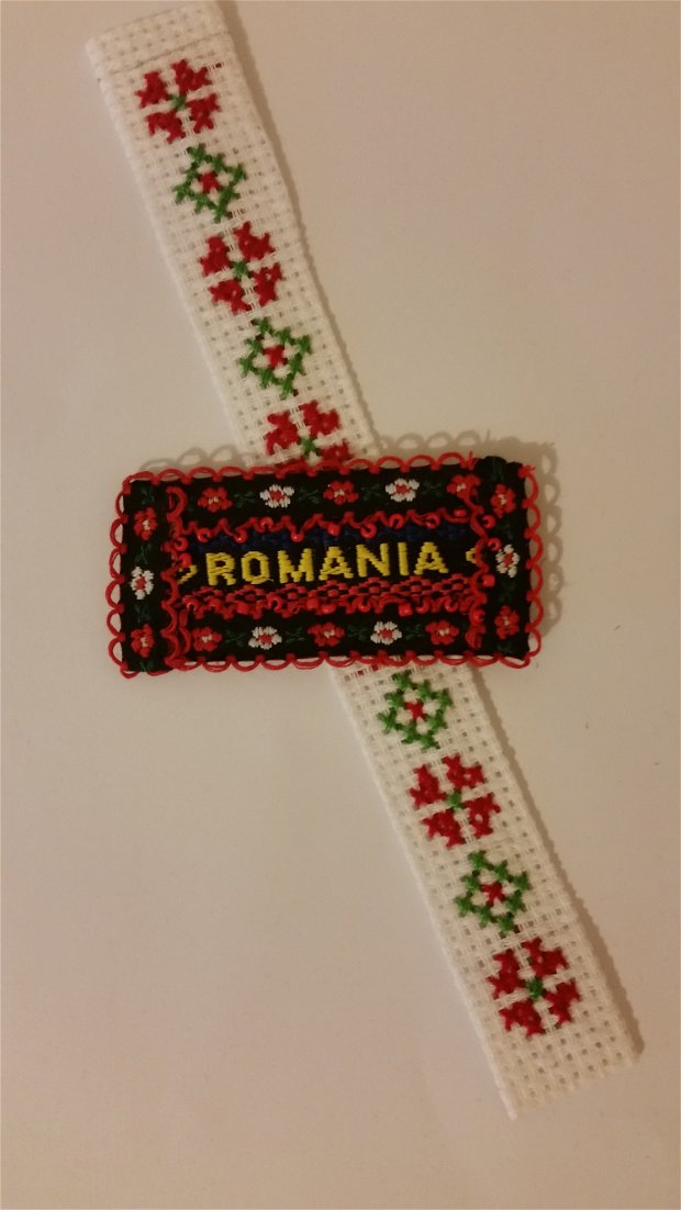 Semn de carte si brosa Romania/comanda