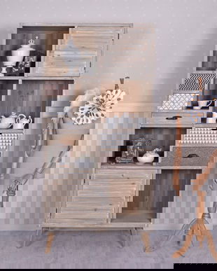 BUFET DIN LEMN MASIV ANTICHIZAT