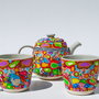Set Ceainic & Doua Cani " Magic Time " from Goa Collection- VANDUT
