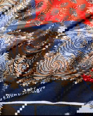 ESARFA  VINTAGE MATASE NATURALA BRAND  FURNKRANZ  AUSTRIA