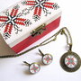 Set cadou cu motiv traditional 28963