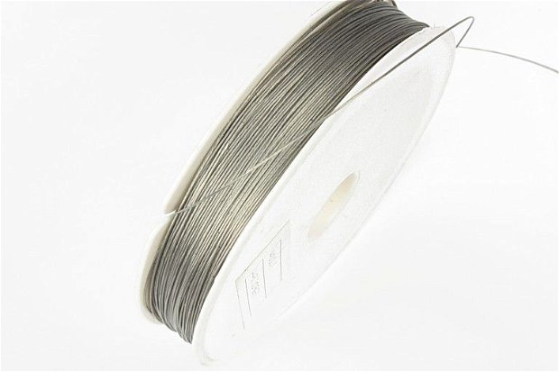 Sarma siliconata argintie de grosime 0,38 mm, rola de aprox 80 m