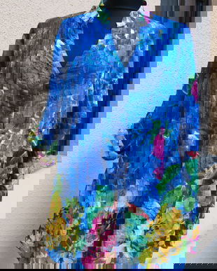 Camasa colorata din batist-XL