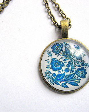 colier  floral 28937