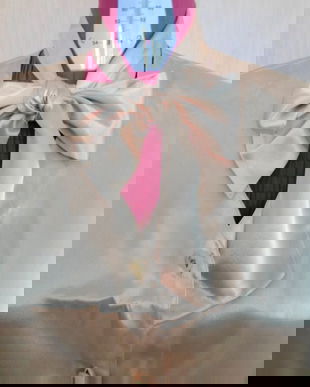 bluza satin cu funda