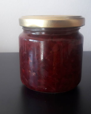 DULCEATA DE TRANDAFIRI   RAW - fara zahar