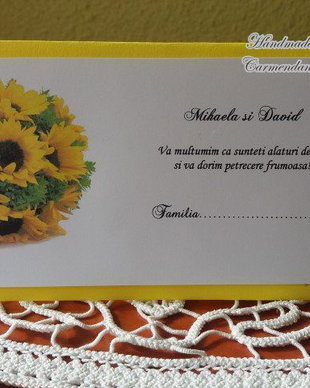 Plicuri de bani floarea soarelui