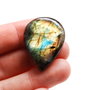 Cabochon Masiv  - Labradorit - lacrima spectrolit -  A-01