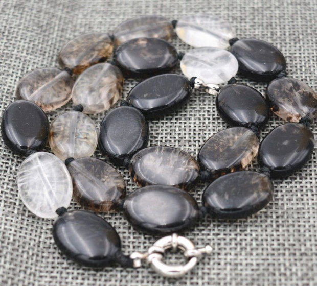 Black & white tourmaline