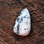 REZERVAT - R.  - Cabochon  opal dendritic - lacrima