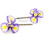 Agrafa cu Iris - accesorii pt.par