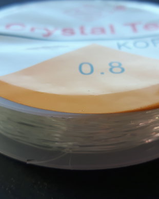 LG22 - Guta elastica transparenta, 0.8 mm