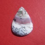 OFERTA... Cabochon lacrima din opal dendritic aprox 3x20x31 mm